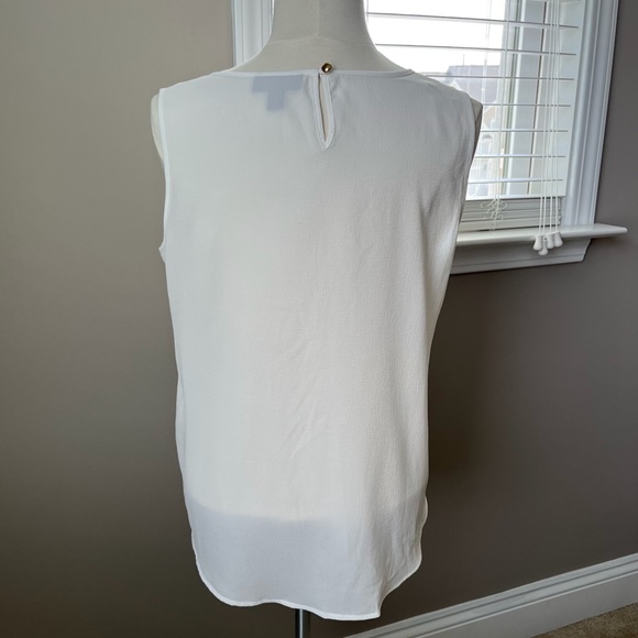 Thalia Sodi Sleeveless Top Medium Gold Chains Down Front Tank - Picture 3 of 9